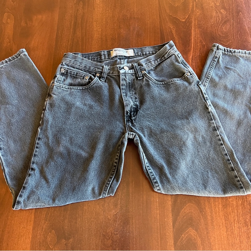 200s Y2K Wrangler Straight Leg Jeans - Picture 3 of 7